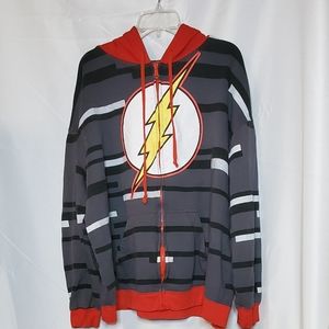 DC Comics The Flash Zip-Up Hoodie 3XL